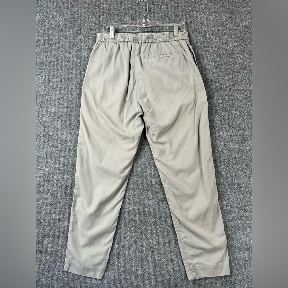 COS Pants Men's Size 32R Light Gray Elastic Waist Tapered Trousers‎ Cotton Blend - Picture 6 of 9